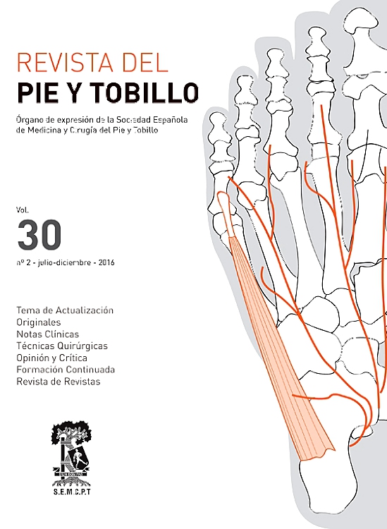 Go to journal home page - Revista del Pie y Tobillo